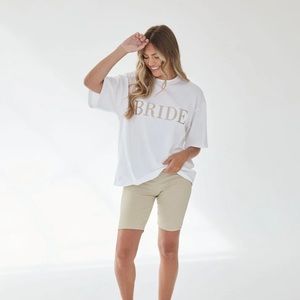 BRIDE statement tee from Six Stories